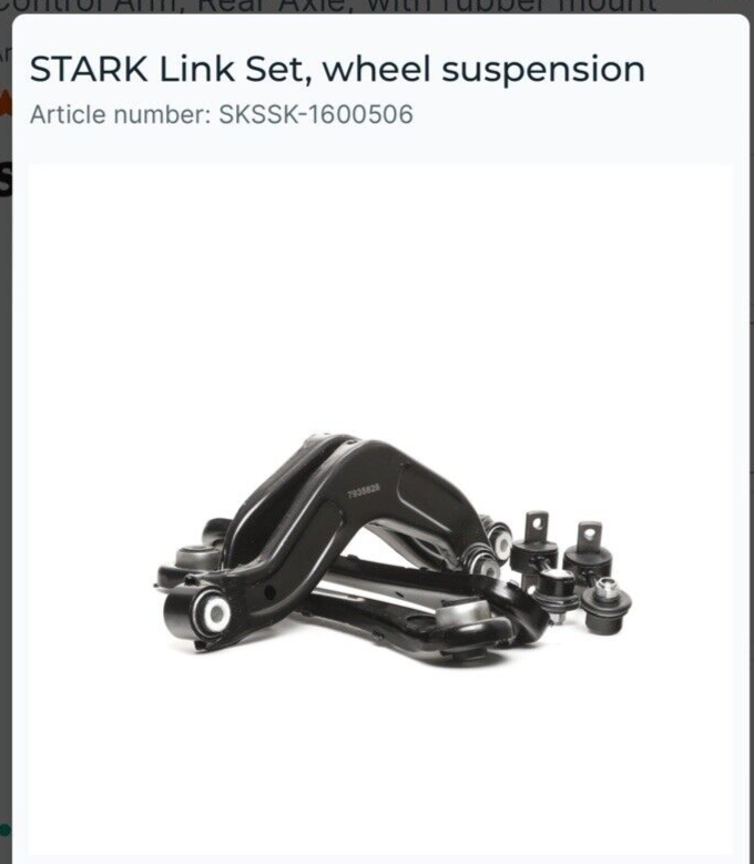 STARK SKSSK1600506 Control arm repair kit eBay