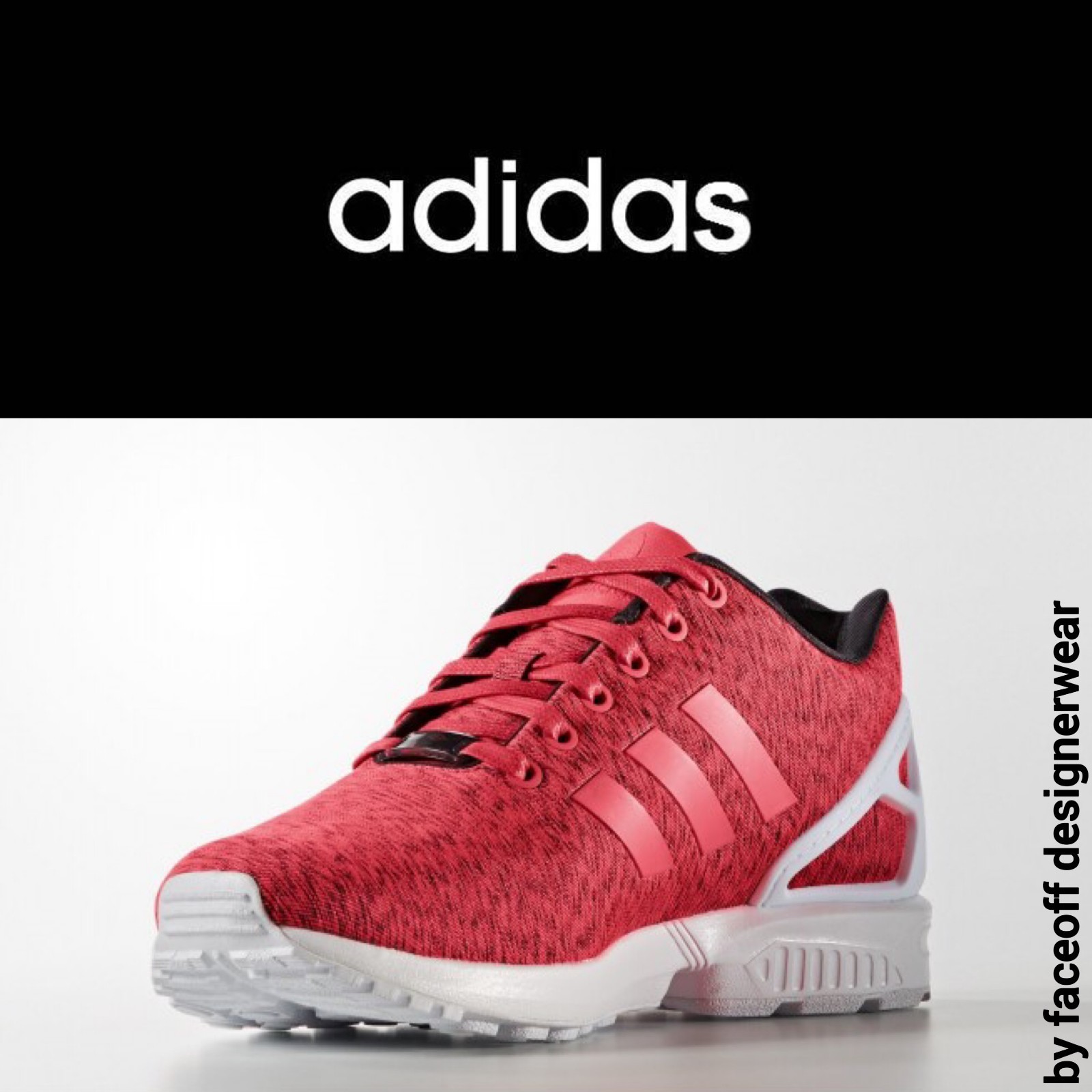 ADIDAS UOMO ZX FLUX Rosso/core Shock Rosso/core FLUX nero/bianco 7d6b62 ADIDAS UOMO ZX FLUX Rosso/core Shock Rosso/core FLUX nero/bianco 7d6b62