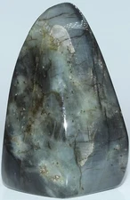 Beautiful Madagascar Labradorite Freeform / 13.9 oz (394gr) / 3.78" (96mm) 3005