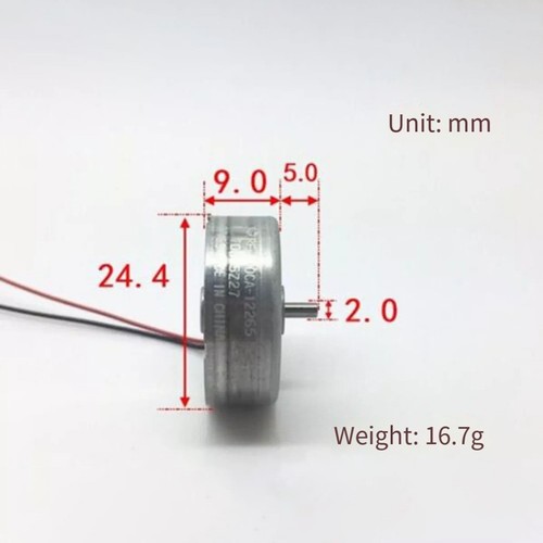 Mini moteur DC 24mm RF400CA12265 pour voitures solaires et machines d'aromathérapie - Photo 22/24