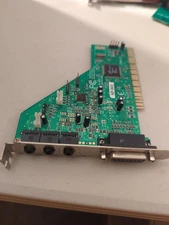 ForteMedia FM801-AU PCI audio sound card WORKING for win 95/98 retro FM-801