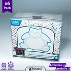 6x Protections ETB Pokemon – Crystal Box 0,7 mm - 99% UV
