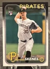 2024 Topps Update Rookie Paul Skenes RC #US100 Pirates Base