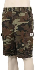 DC Warehouse Cargo Shorts - DC Woodland Camo - New