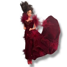 VINTAGE 1994 BARBIE DOLL AS SCARLETT O'HARA GONE WITH THE WIND MATTEL RED Used