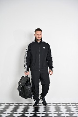 Adidas Originals Adicolor Firebird Woven Track Jacket Top Black