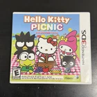 Hello Kitty Picnic w/ Sanrio Friends CIB (Nintendo 3DS) Complete TESTED