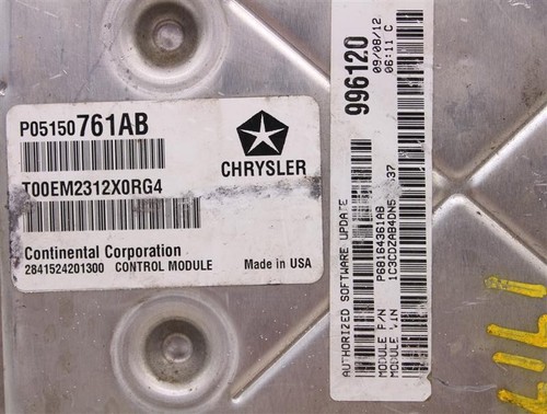 ECU ECM COMPUTER Ford Windstar 1995 95 P6816431AB 954381 - Picture 4 of 4