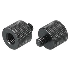 2pcs Mic Stand Adapter M8 Female to 1/4 Male Thread Camera Mount