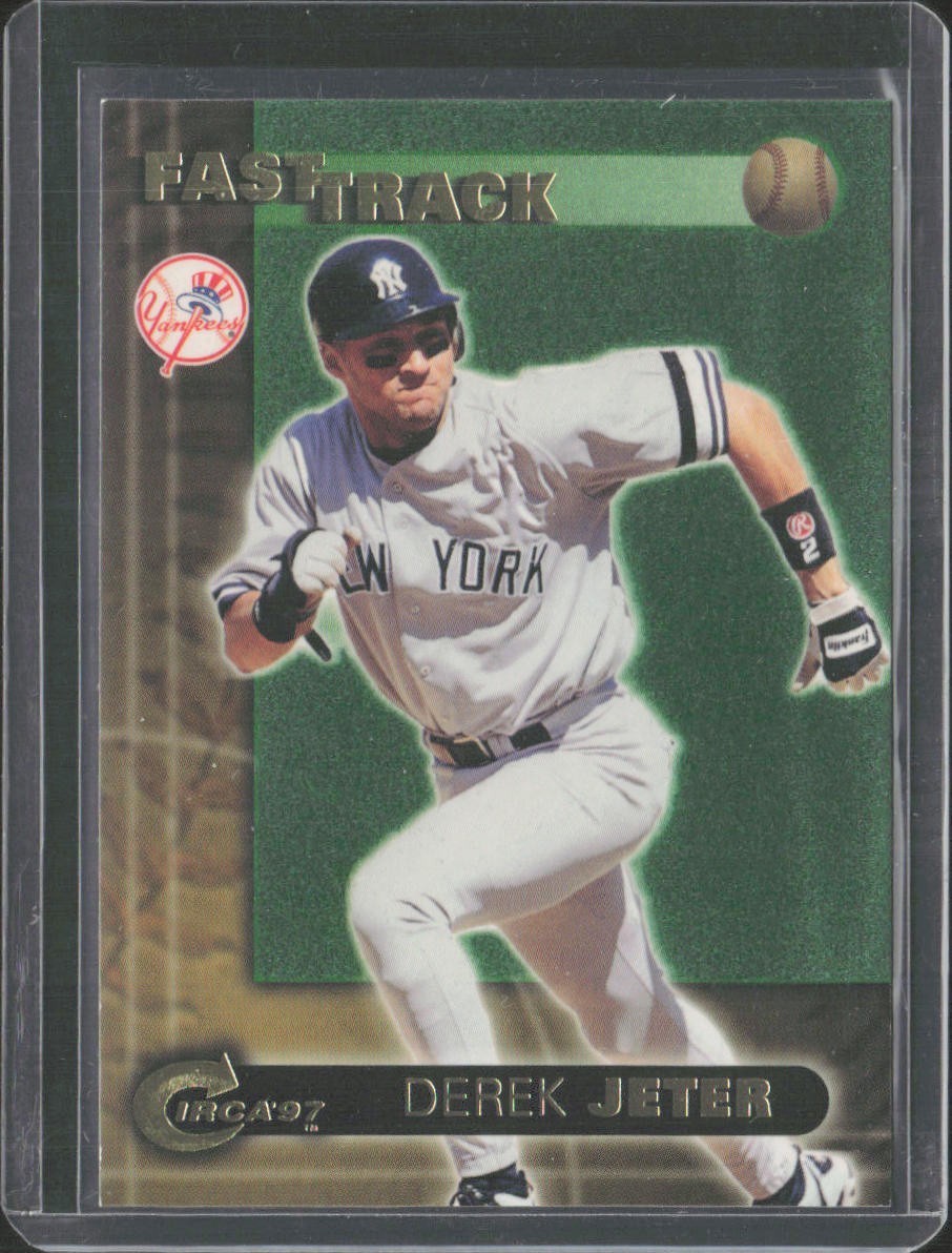 1997 Skybox Circa - Fast Track Derek Jeter #3 SSP