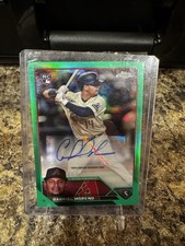 Gabriel Moreno 2023 Topps Chrome Update #AC-GM Green Refractor Auto RC /99