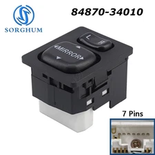 Outer Mirror Switch With Panel 84870-34010 For Toyota 4 Runner FJ Cruiser Tundra