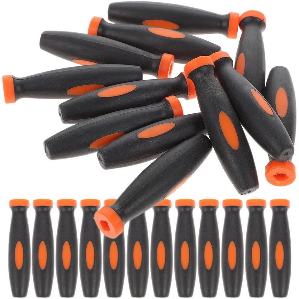 24 Pcs File Handle Grip Tool Replacement Handles for Hand-operated ...