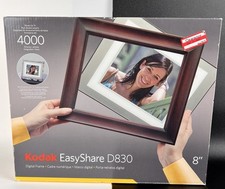 KODAK EASY SHARE D830 10 NEW IN BOX Picture Frame Up To 4000 Photos