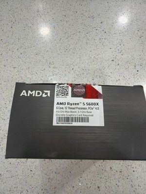 AMD Ryzen 5 5600X 3.7 GHz 6 Cores (100-000000065) Processor