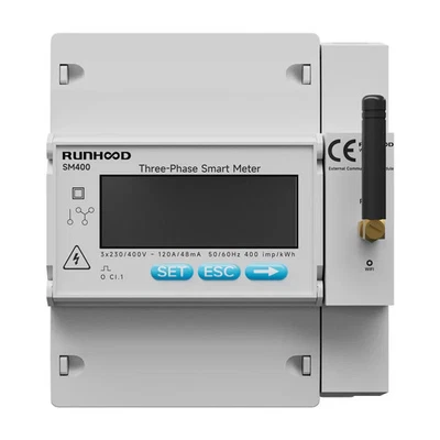 RUNHOOD Smart Meter SM400 – Intelligente Energiekontrolle für Ihr Zuhause