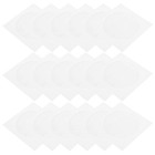  100pcs CD Sleeves Papier DVD Enveloppes CD Garnières en papier CD Passeurs de