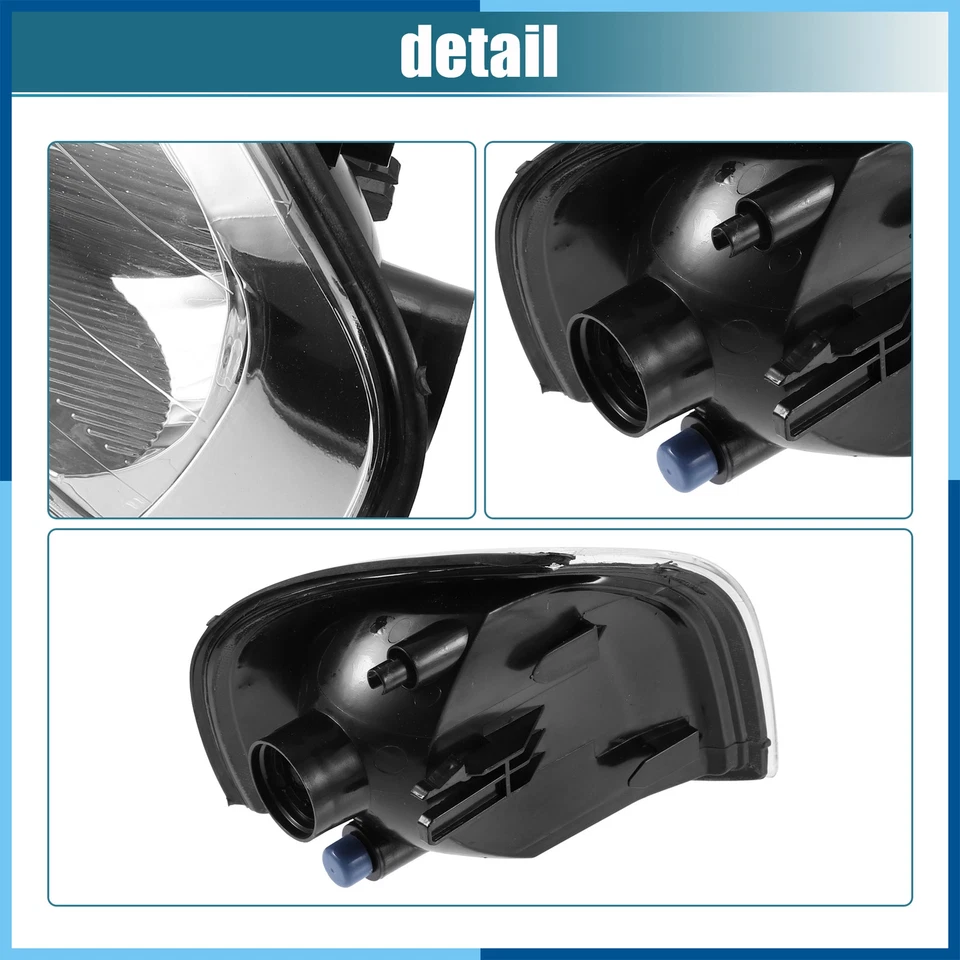 Clear Turn Signal Light Lamp Corner Signal Light for Volvo S80 1999-2006 1 Pair - Image 4 of 4