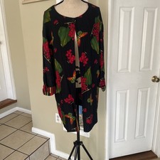 Vintage Sharon Anthony Floral Mini Dress 16W/36