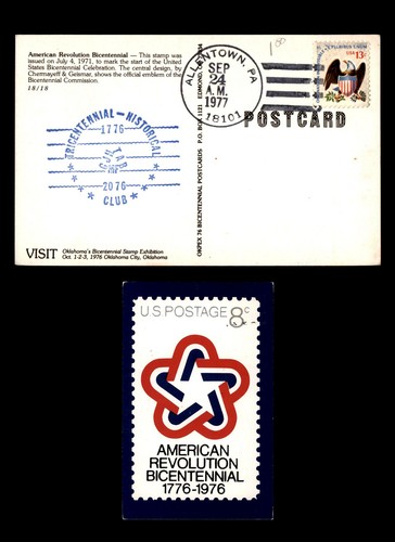 Mayfairstamps USA 1977 Allentown Amer Revolution Zweihundertjahrfeier Postkarte AAT_47371