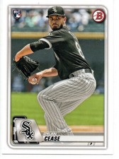 DYLAN CEASE MLB ROOKIE CARD 2020 BOWMAN #58