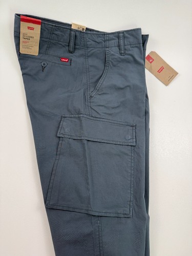 Levi's Men XX Cargo Standard Taper Fit Lightweight Stretch Pants 31x32 Blue NWT - Picture 5 of 18