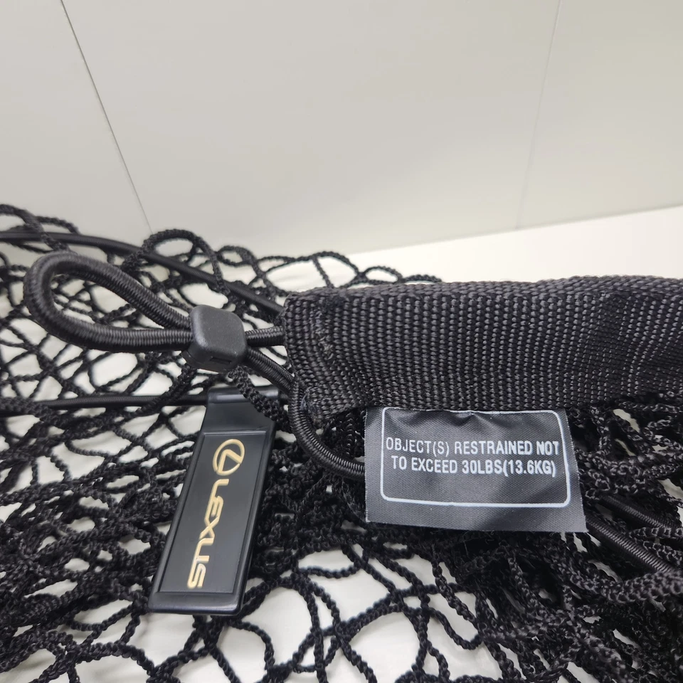 Red de carga organizadora estilo sobre maletero trasero para LEXUS ES300 1992-2006 USADA EN EXCELENTE ESTADO Foto 4 de 4