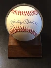 Autographed Signed Yankees Mickey Mantle Rawlings Official MLB Baseball w/COA