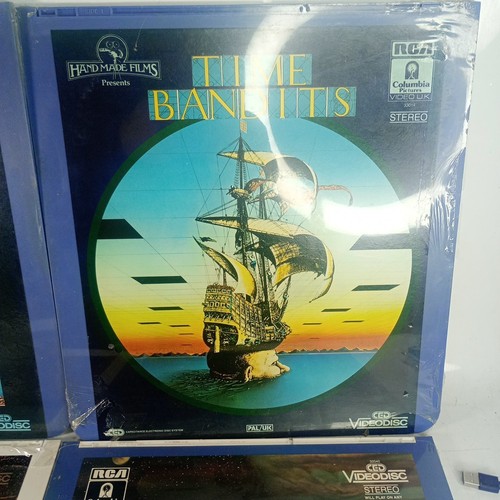 4x Dark Crystal Time Bandits F.I.S.T Space Hunter CED Video Disc Still Sealed - Photo 5/10