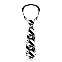 Necktie Standard - Houndstooth Star Black/White (Us Import) ACC NEU