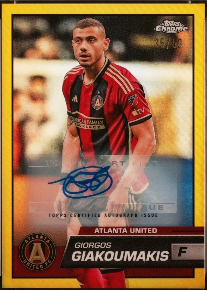 Gold Refractor Autographs