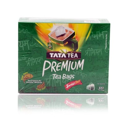 Tata Tea - Premium, 100 Bags Carton, 100 Grams Free Shipping World Wide