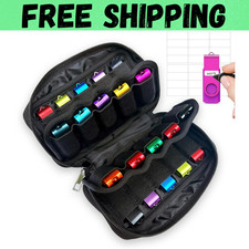 USB Flash Drive Storage Case 20 Slots Electronic Organizer Black Carrying Case