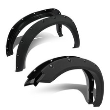 Fender Flares For 2009-2023 Dodge Ram 1500 Classic Pocket Rivet Style Mud Guards