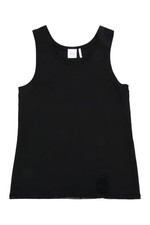 DIOR 1850 Embroidered Black Silk Tank Top New Authentic