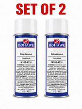 Mohawk Cab Aerosol Dove White Spray Paint M105-4316 13oz Set Of 2 Mohawk Cab Aerosol Dove White Spray Paint M105-4316 13oz Set Of 2