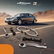 6PCS QUERLENKER SATZ VORNE FOR MERCEDES-BENZ S-KLASSE V221 W221 COUPE 2006-2013