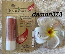 Lip Naturals  BLUSH  Tint Color Lip Balm 0.11 OZ/ 3.4 g  NEW  SEALED
