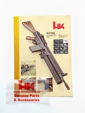 Hk Model G3-tgs Machine Gun Oringal Vintage Gov Brochure Nice
