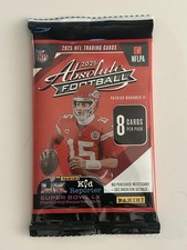 NFL Panini 2025 Absolute Football Trading Card Pack [8 Cards]