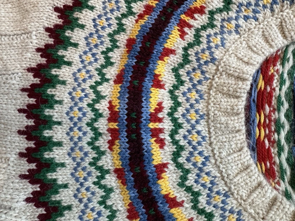 Polo Ralph Lauren Vintage Fair Isle Sweater Vest - Image 4 of 4