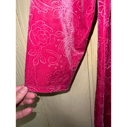 Ruby Rd. Top Damen Large Petite LP Sharkbite Tunika Luxe Velour Pretty in Pink - Bild 7 von 8