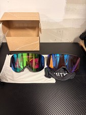 Smith Squad Mag Snow Goggles, Black Frame, ChromaPop Everyday Green Mirror Lens