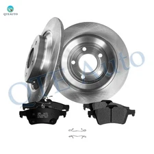 6 Rear 302mm Brake Disc Rotors-Ceramic Brake Pad For 2007-2010 2012-2015 Mazda 5