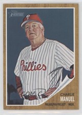 2011 Topps Heritage Charlie Manuel #374 1p5