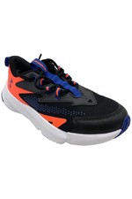 Under Armour Kid's Boy Scramjet 6 Sneaker Blaxk/Blue/Orange
