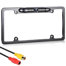 Backup Camera, AHD 1080P License Plate Backup Camera, Night Vision Rear View ...