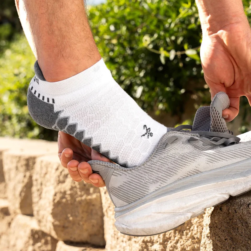 Balega Silver No Show Socks, Super Pink - Image 3 of 4