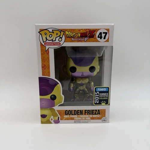 Funko Pop! Dragon Ball Z 47 Golden Frieza 2015 Summer Convention Exclusive SCE