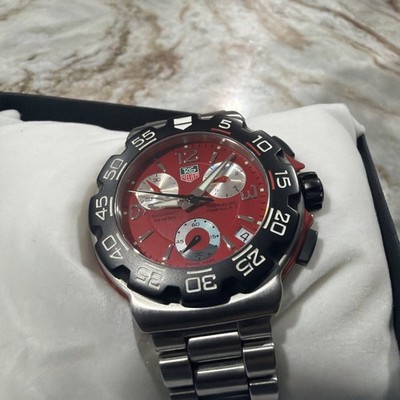 TAG Heuer Formula 1 Red Men's Watch - CAH1112 